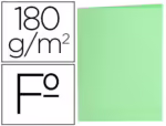 Classificadores Liderpapel, formato fólio. Gramagem 180 grs. Cor verde pastel.