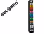 Cartolina Guarro, formato A4, gramagem 185 grs. Conteúdo "C" 100 folhas X 12 cores.