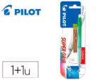 Lapiseira Pilot H-185 corpo cor Neon 0,5 mm. + 1 tubo com 12 minas em Blister.