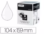 Etiqueta Adesiva Dymo Labelwriter para envio 104X159 mm. branca para Impressoras 4Xl e 5Xl.