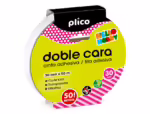 Fita Adesiva Plico Dupla-Face com 50 Mt. X 30 mm.