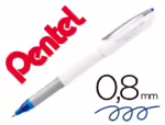 Roller Ball Pentel Floatune, ponta de 0,8 mm., cor azul.