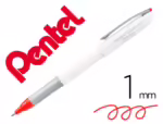 Roller Ball Pentel Floatune, ponta de 1 mm., cor vermelho.