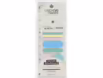 Bloco de Notas Adesivas Carchivo Ingeniox Irregular. Cores pastel.
