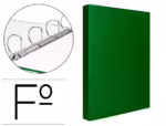 Capa Liderpapel Paper Coat 4 Aneis 40 Mm Forro Pvc Folio Verde
