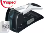 Furador Maped grande, capacidade 150 folhas.