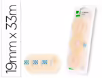 Fita Adesiva Q-Connect, medida 33 Mt. X19 mm. Blister 3 unidades.