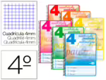 Bloco Espiral Liderpapel, com 40 folhas quadrículado com 70 grs. 4mm.