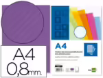 Capa de Encadernação Liderpapel em polipropileno ondulado. Formato A4 0.8 mm. pack de 50 unidades.