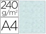 Papel De Cor Liderpapel Pergaminho Com Cantos A4 240 Gr Azul Embalagem De 10 Folhas