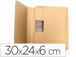 Caixa para Embalar Livro Q-Connect, formato: 300X240X60 mm., espessura cartão 3 mm.