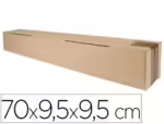 Caixa para Embalar Tubo Q-Connect, formato: 700X95X95 mm., espessura cartão 3 mm.