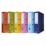 Pasta Arquivo Alavanca TimeOffice Colors A4 80mm Amarelo