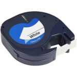 Fita Genérica p/ Rotuladora Dymo S0721610 Preto/Branco