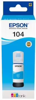 Frasco de Tinta Epson Nº104 Cyan