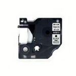 Fita Genérica p/ Rotuladora Dymo S0720530 Preto/Branco