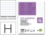 Bloco Cartas Pautado. Com 40 folhas. Formato 210X275mm.
