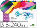 Bloco de Trabalhos Manuais Lustro fólio. Com 10 folhas. Cores sortidas.