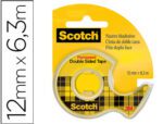 Fita Adesiva Scotch, medida 6,3 Mt. X 12 mm.