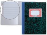 Livro Miquelrius Cartão 3061, quarto com 100 folhas, horizontal.
