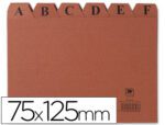 Indices Para Ficheiro, Cartao, 75 X 125 Mm
