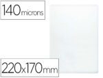 Bolsa Portacarnet quarto, 140 microns. Pvc transparente.