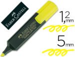 Marcador Fluorescente Faber Textliner 48-07, cor amarelo.
