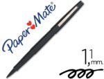Marcador Paper mate Flair nylon 3101-1, cor preto.