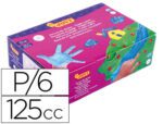 Pintura a Dedos Jovi 125 ml., 6 cores sortidas.