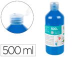 Pintura a Dedos Liderpapel, garrafa de 500 ml., cor azul.