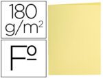 Classificadores Liderpapel, formato fólio. Gramagem 180 grs. Cor amarelo pastel.