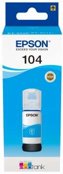 Frasco de Tinta Epson Nº104 Cyan