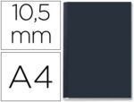 Capa de Encadernação Leitz opaca rígida. Lombada B de 10,5mm. Cor preta de 71 a 105 folhas.