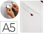 Bolsa De Apresentacao Tarifold Kang Easy Clic Adesiva Removivel Din A5 Esquina Magnetica Capacidade 10 Folhas Pack De 5