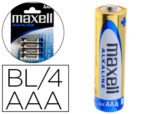 Pilha Maxell Alcalina 1.5 V Tipo Aaa Lr03 Blister De 4 Unidades