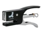 Agrafador Alicate Metálico Q-Connect Kf22340. Cor preto. Capacidade com 12 folhas. Usa agrafes Nº 10.