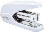 Agrafador Rapésco X5-25Ps mini. Capacidade 25 folhas. Usa agrafes 24/6 e 26/6. Cor. Cor branco.