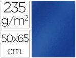 Cartolina Metalizada Liderpapel, medida 50X65 cm., gramagem 235 grs. Cor azul