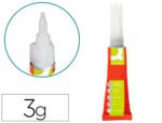 Cola Instantânea Forte Q-Connect. Tubo com 3 grs.