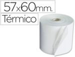 Rolo De Calculadora Exacompta Termico 57 Mm X 60 Mm 55 G/M2