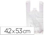Bolsa Reciclada 70% Branca 50 Mc 42X53 Cm Apta Legislacao De Bolsas 2021