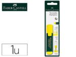Marcador Fluorescente Faber Castell Textliner 48-07, cor amarelo, Blister de 1 unidade.