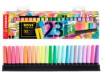 Marcador Fluorescente Stabilo Boss 70 deskset, estojo de 23 unidades, cores sortidas.