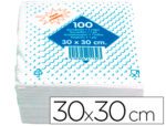 Guardanapos De Algodao 30X30 Cm Pack De 100 Unidades