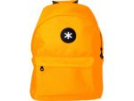 Mochila para Portátil 14,1" Antartik com pega e bolsos com fecho. Cor mostarda, medidas 310X160X410 mm.
