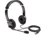 Auriculares Kensington Hi-Fi com Microfone, cabo Usb com 182 cm.