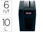 Destruidora de Documentos Rexel Secure X6-Sl. Capacidade 6 folhas partículas, destroi agrafes e clips.