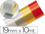 Fita Fantasia, medida 10Mt. X 19mm., cor prata.