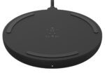 Base de Carregamento sem fios Belkin Wia001Vfbk Boost Charge 10W + Carregador Qc 3.0 24W. Cor preto.