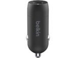 Carregador para Carro Belkin Cca003Btbk Usb-C Pd 20W Boost Charge. Cor preto.
